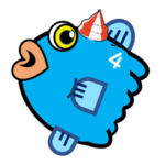 競艇ボートレーススタンプ「マンボー君」