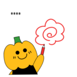 ぽってりかぼちゃさんスタンプ２