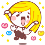 動くよ！かわいい金髪ジェームズ君