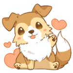 ふわもふっコリー犬