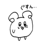 HSP気質なハムスター