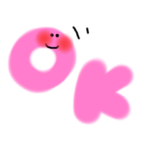 可愛い絵文字風シンプルスタンプ！
