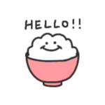 myunのゆるかわスタンプ１（英語ver.）