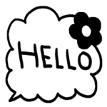 nenerinシンプル日常会話スタンプ518英語