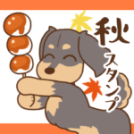 ダックス大好き季節・秋◆黒タン