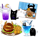 ホシクイコラボカフェ風スタンプ