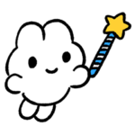 写真に貼りやすい！やさうさちゃんスタンプ