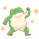LINEスタンプの日！ゆるく生きたいカエル