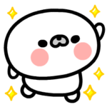 飛び出す！マルモンモンのシンプルスタンプ