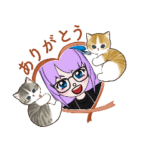 mofusand限定コラボフレーム使用