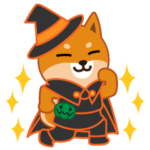 柴犬「ムサシ」４２　ハロウィン