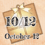 10月12日記念日BIGスタンプ