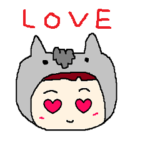 馬好きな人のスタンプ