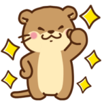 コツメカワウソ＆オコジョ♡シンプル