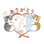 ねこのとき。mofusandoフレームでコラボ風