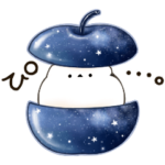 空と食べ物とシマエナガさん