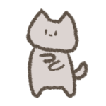 ラフねこちゃん