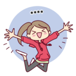 女の子がいっぱい!カスタムスタンプ１