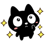 クロネコすたんぷ☆いろいろな表情