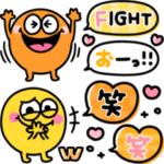 カラフルかわいい♡モンスター吹き出し