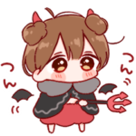 テンちゃんとデビちゃん