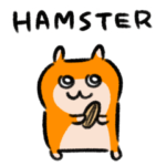 英語でちゅ！クソハムちゃん