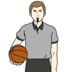 バスケ審判のハンドサイン・シグナル