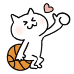 バスケ大好きにゃんこ