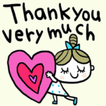 nenerinシンプル日常会話スタンプ570英語