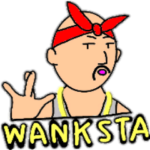 ラッパーのスタンプ