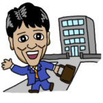 おじさんビジネスマン　会社Ver.6