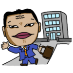 おじさんビジネスマン　会社Ver.5