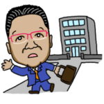 おじさんビジネスマン　会社Ver.3