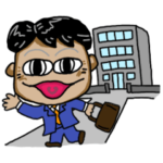 おじさんビジネスマン　会社Ver.4