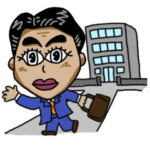 おじさんビジネスマン　会社Ver.1