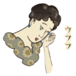 浮世絵風シャンソン姉さんのウラハラな心