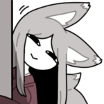 屋敷狐さんのスタンプ