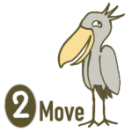 ✨動きます✨ハシビロコウ✨丁寧・敬語✨