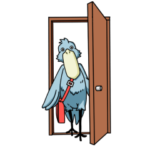 怪鳥？快鳥？ハシビロコウ Ver.2