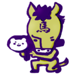 三代目 馬図～化～スタンプ