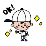 ゆるカワ野球少年