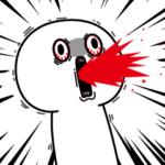 恐怖！動く！！ホラーさん