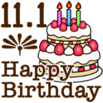 動く☆11月1日〜16日のお誕生日お祝い