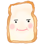 ふかふか食パンくんスタンプ