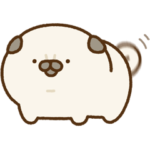 うごく！パグだよ。