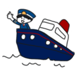 船好き旅好きへのスタンプ -Ship With You-