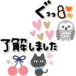 可愛い北欧風スタンプ♡毎日使える日常敬語