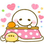 冬にあったか♡ぴよこと棒人間