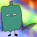 元気無いピーマン