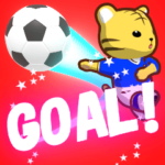 飛び出す!とらのサッカー応援